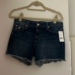 Joe’s Ozzie 4” Denim Cut Off Shorts - Size 29 NWT